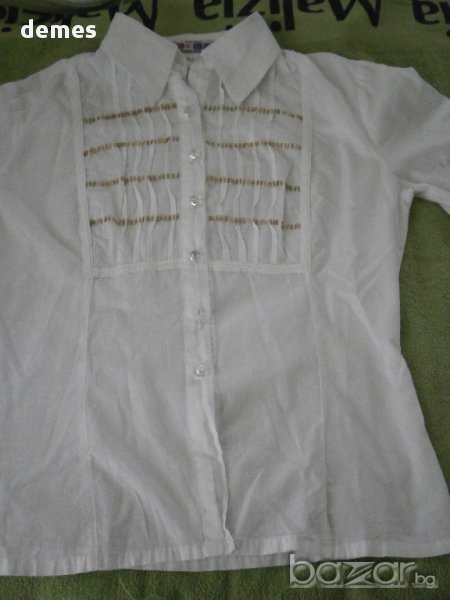 Дамска бяла блуза Modelisa размер M, снимка 1