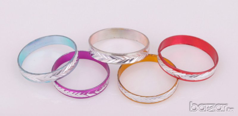 Супер оферта! 5 пръстенчета за 3 лева или 10 за 5 лева, снимка 1