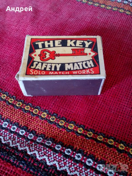 Стар кибрит,кибритена кутия #7, снимка 1