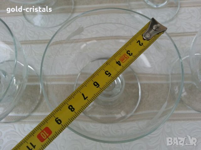 ретро стъклени купички чаши , снимка 5 - Антикварни и старинни предмети - 23052957