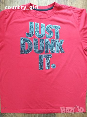 nike dri fit - страхотна мъжка тениска КАТО НОВА, снимка 5 - Тениски - 24895221