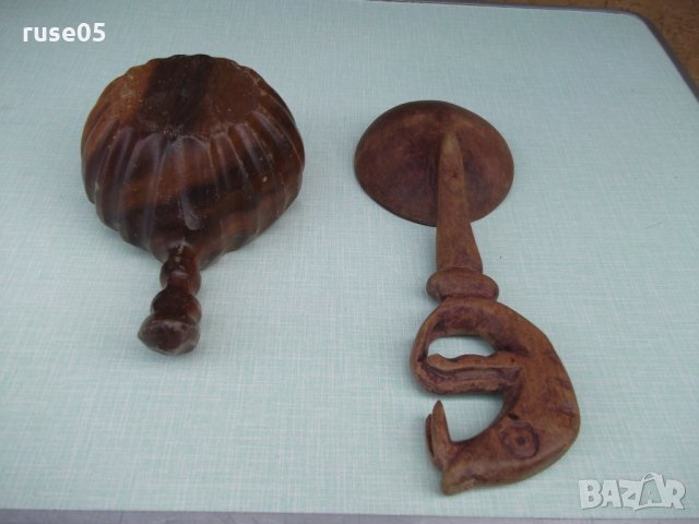 Лъжица и канчок дървени комплект, снимка 6 - Други ценни предмети - 26007170