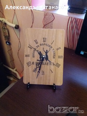 Ръчно изработен часовник от дърво с ВАША снимка , снимка 8 - Други - 21092445