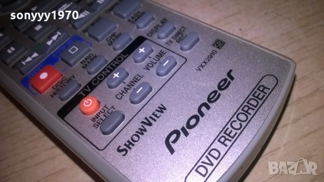 pioneer vxx2910 hdd dvd recorder remote control-внос швеция, снимка 11 - Дистанционни - 25518365
