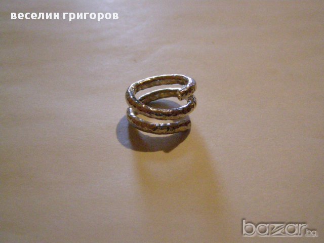 сребърен пръстен, снимка 1 - Пръстени - 10936205