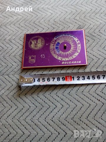 Стар сувенирен календар, снимка 4 - Антикварни и старинни предмети - 25518057