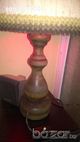 ретро-нощна лампа-внос швеицария 50/30см-от швеицария, снимка 9 - Антикварни и старинни предмети - 9002179