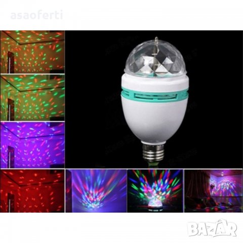 LED Mini Party Light Lamp, снимка 3 - Лед осветление - 23579058