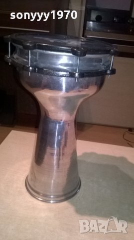 BIGG INOXX-Тарамбука 40х25см-алуминиева-нова от сирия, снимка 4 - Ударни инструменти - 22373151