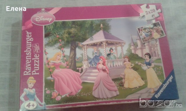 Детски пъзели - Принцеси 2х20, снимка 2 - Образователни игри - 19947648