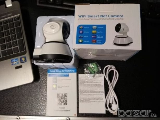  Безжична охранителна IP камера / бебефон Mini WiFi 720P , снимка 9 - IP камери - 20217981