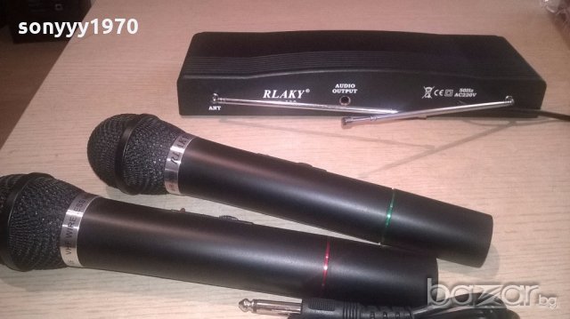 безжични микрофони с приемник с антени, снимка 14 - Микрофони - 19288462