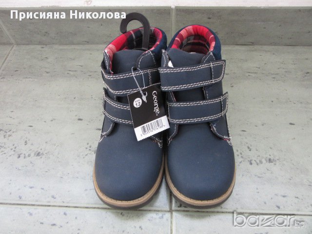 Нови детски обувки Джордж - № 30 , снимка 2 - Детски боти и ботуши - 16071426