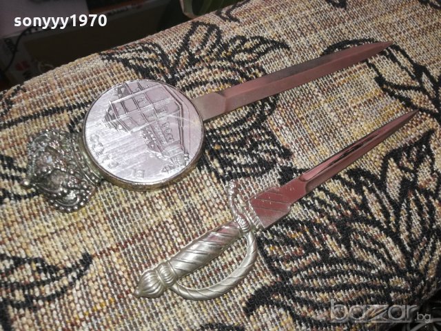 ретро колекция 2 ножа-внос швеицария-21 и 17см, снимка 12 - Антикварни и старинни предмети - 21104958