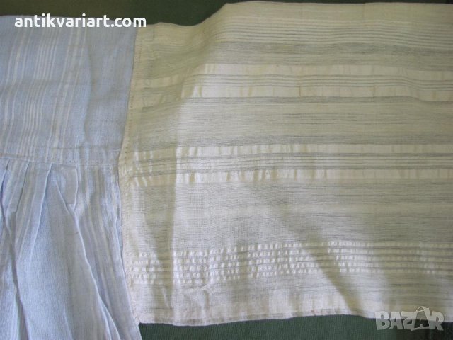 19 век Фолк Арт Женска Риза, снимка 3 - Антикварни и старинни предмети - 25075069