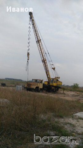 Автокран краз 20 тонен на част, снимка 2 - Индустриална техника - 16783585