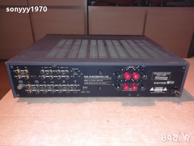nad model 306 amplifier-здрав усилвател-внос швеция, снимка 14 - Ресийвъри, усилватели, смесителни пултове - 21696989