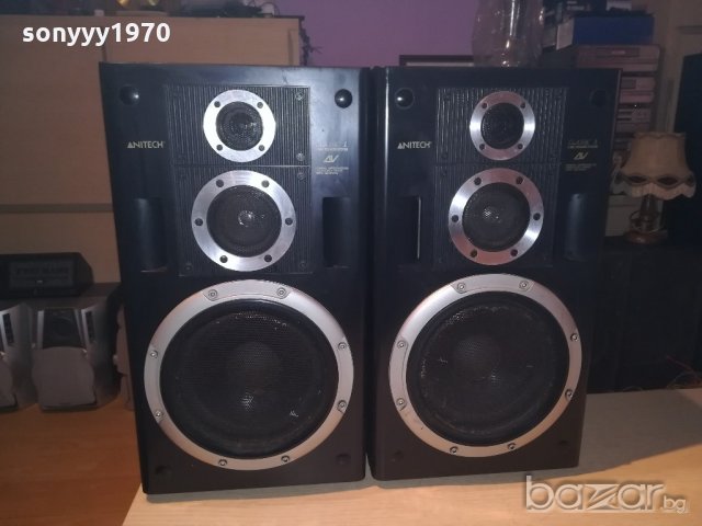 anitech classic 1 3way-51х28х21см-2бр тонколони, снимка 6 - Тонколони - 20708964