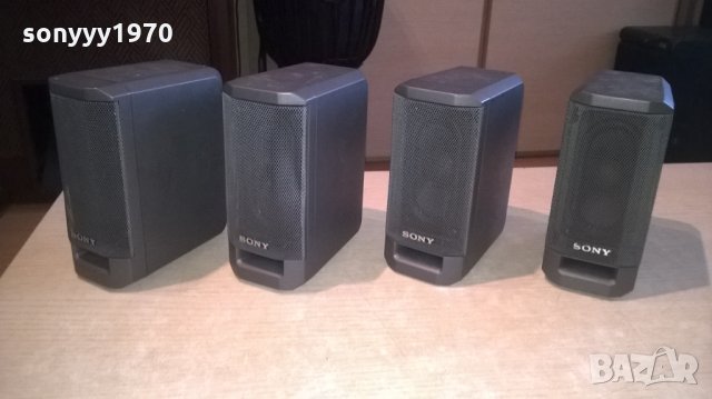 sony-speaker system-4бр тонколони-15х13х7см-внос швеицария, снимка 1 - Тонколони - 23813133