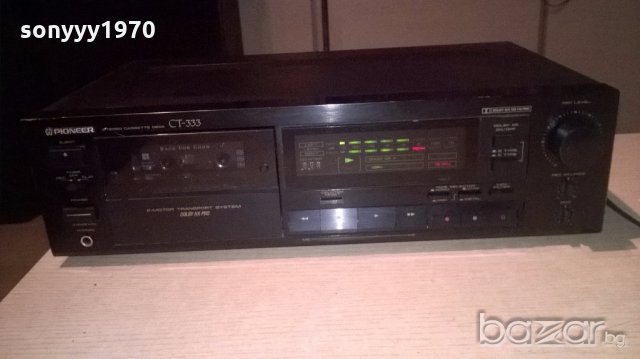 pioneer ct-333 hx-pro/2motors/bias/japan-внос франция, снимка 14 - Ресийвъри, усилватели, смесителни пултове - 19593211
