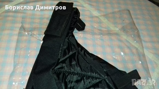Продавам чисто нова черна тактическа раница/чанта тип кобур, снимка 6 - Раници - 25442465