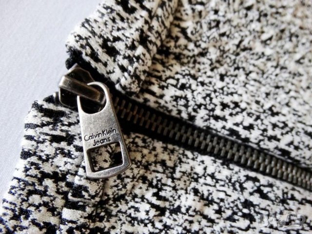 CALVIN KLEIN Sweat A Line Dress 3/4 Sleeve Дамска Рокля Размер M, снимка 13 - Рокли - 25586696