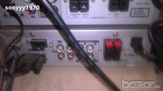 aeg dvd 4606hc-dvd/tuner/amplidier-внос швеицария, снимка 14 - Ресийвъри, усилватели, смесителни пултове - 19310110