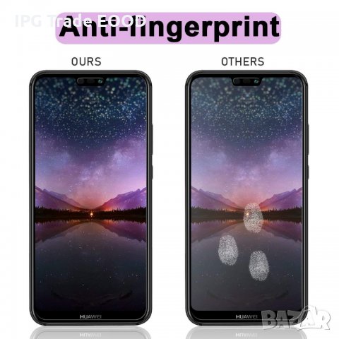 Huawei P20 / P20 lite - стъклен протектор, прозрачен, снимка 4 - Фолия, протектори - 22831113
