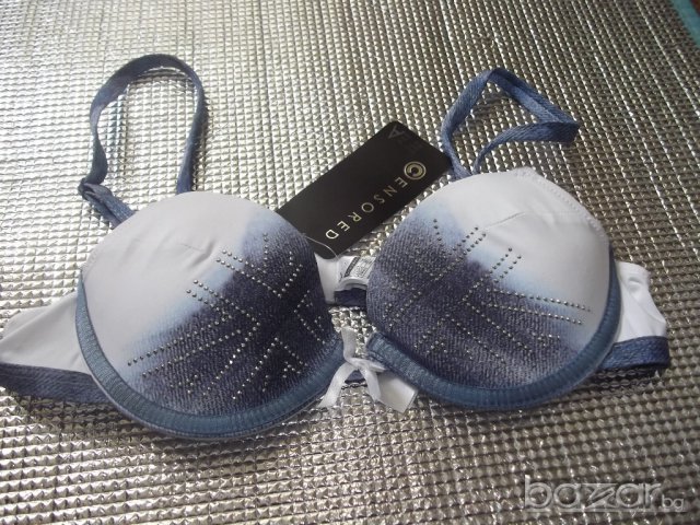 Сутиен имитация на дънков - 5,90лв., снимка 2 - Бельо - 9551031