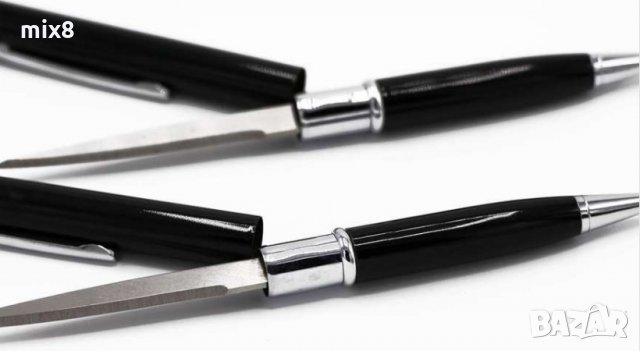 Химикал нож - пет цвята , снимка 4 - Ножове - 23703543