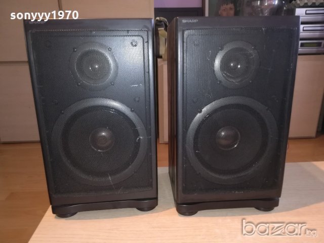 sharp-made in west germany-2бр тонколони-внос швеицария, снимка 9 - Тонколони - 21409392