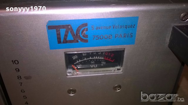 tacc 5 avenue velasquez 75008 paris-внос франция, снимка 9 - Ресийвъри, усилватели, смесителни пултове - 16194349
