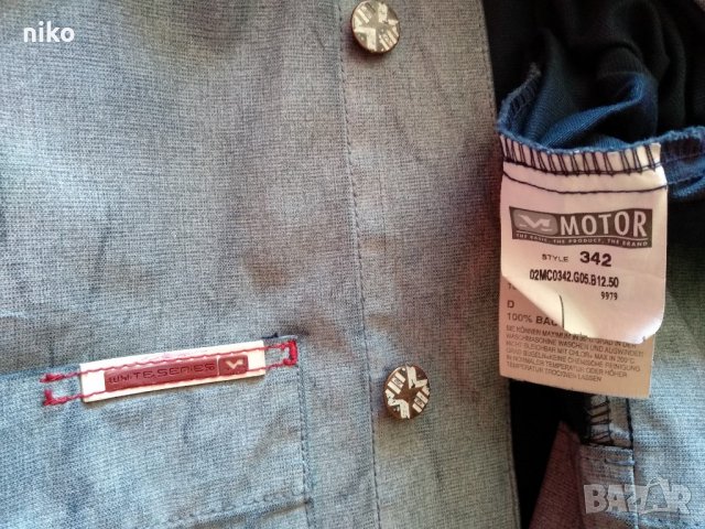 мъжка риза Motor Jeans, снимка 2 - Ризи - 22126090