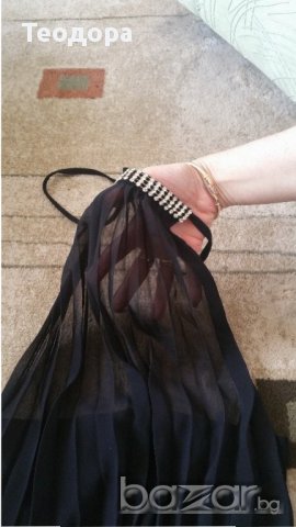 Красив топ с гол гръб и  камъни, снимка 2 - Корсети, бюстиета, топове - 18219606