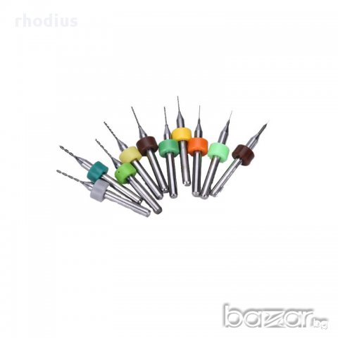 Комплект мини свредла от 0.1 мм до 1мм, снимка 4 - Други инструменти - 17811564