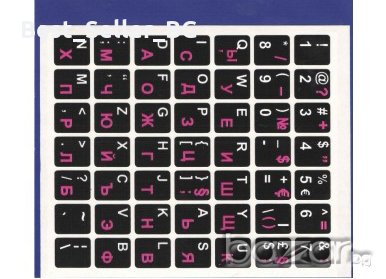 ⌨️ Неизтриващи се Букви за клавиатура с кирилица , снимка 3 - Клавиатури и мишки - 18486571
