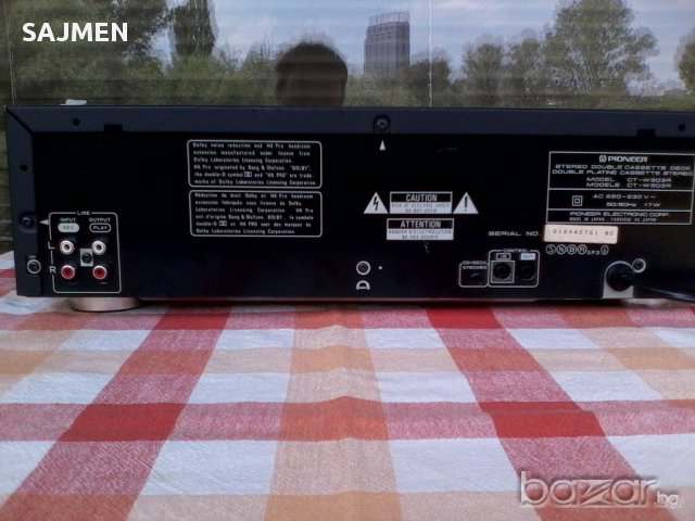 PIONEER CT-W503R.дек, снимка 4 - Декове - 11427894