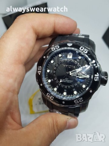 Invicta Pro Diver Black Edition / Инвикта Про Дайвър - чисто нов мъжки часовник / 100% оригинален, снимка 5 - Мъжки - 22182701