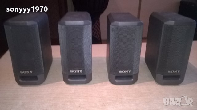 sony-speaker system-4бр тонколони-15х13х7см-внос швеицария, снимка 6 - Тонколони - 23813133