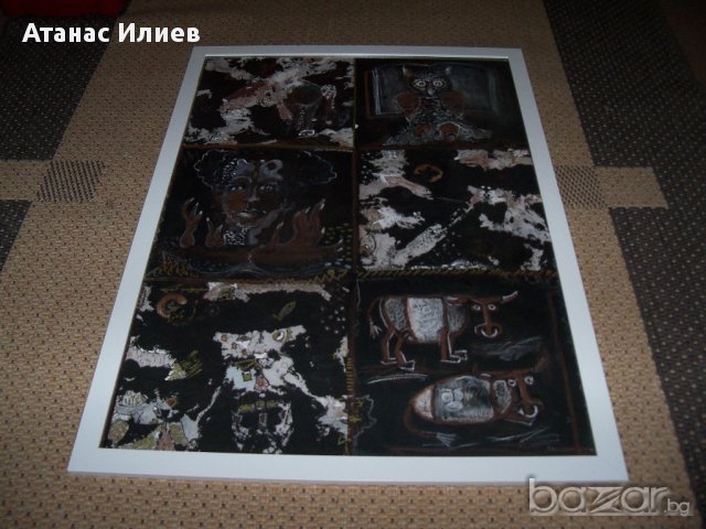 "Мъдрост и още нещо . . ." худ. Десислава Илиева, снимка 5 - Картини - 11231152