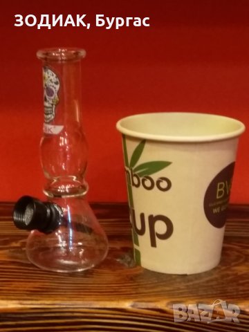 Стъклен мини БОНГ, снимка 2 - Други - 25501437