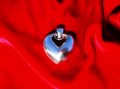 Сребърна висулка сърце., снимка 1 - Колиета, медальони, синджири - 19272850