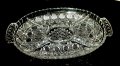 Кристална овална чиния (поднос), снимка 1 - Други стоки за дома - 14874868