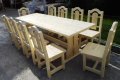 Дървени маси и  столове от масивна дървесина по поръчка, снимка 1 - Маси - 10449441