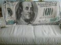 Пано с автентична 100$ ,банкнота,. 170/75 см., снимка 2