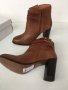 Нови естествена кожа боти цвят коняк Topshop номер 40, снимка 6