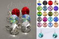 Обеци Сваровски "Rivoli''  Crystals from SWAROVSKI ®, снимка 5