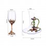Луксозен сервиз за вино с декантер, снимка 3