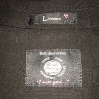 Дамско сако BERSHKA оригинал, size L, черно с цикламен хастар , НОВО!!, снимка 7 - Сака - 11070978