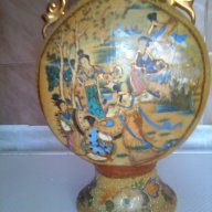 стара порцеланова ваза в бароков стил, снимка 5 - Антикварни и старинни предмети - 10546030